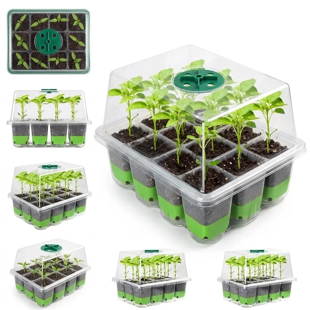 Seed Starter Tray - صينية لزراعة الشتلات تحتوي على 12