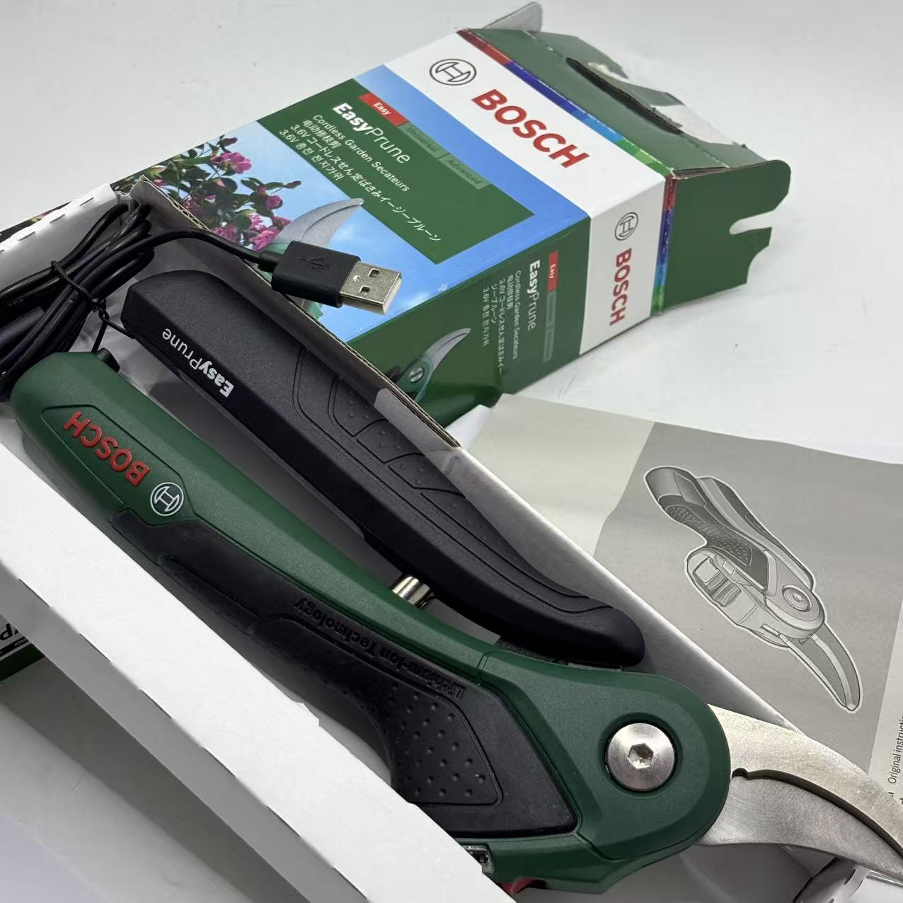 Pruning Shears - مقص تقليم ذكي لاسلكي من بوش