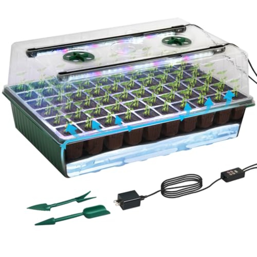 Seed Starter Tray - صينية بذور مع إضاءة نمو 60