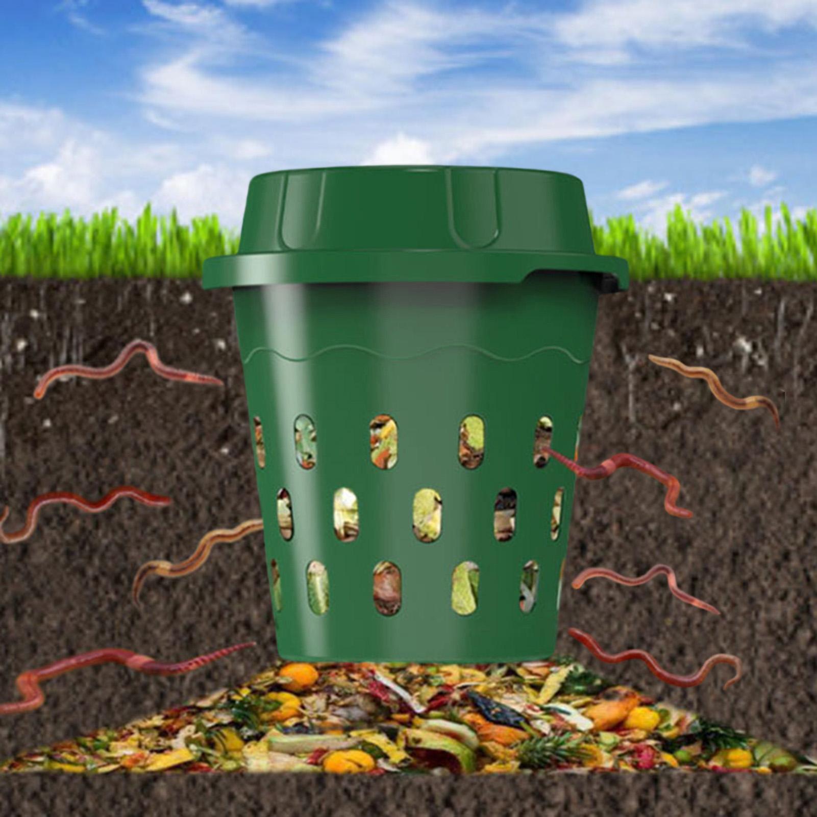 Raised Garden Bed - جهاز تحويل النفايات العضوية تحت التربة