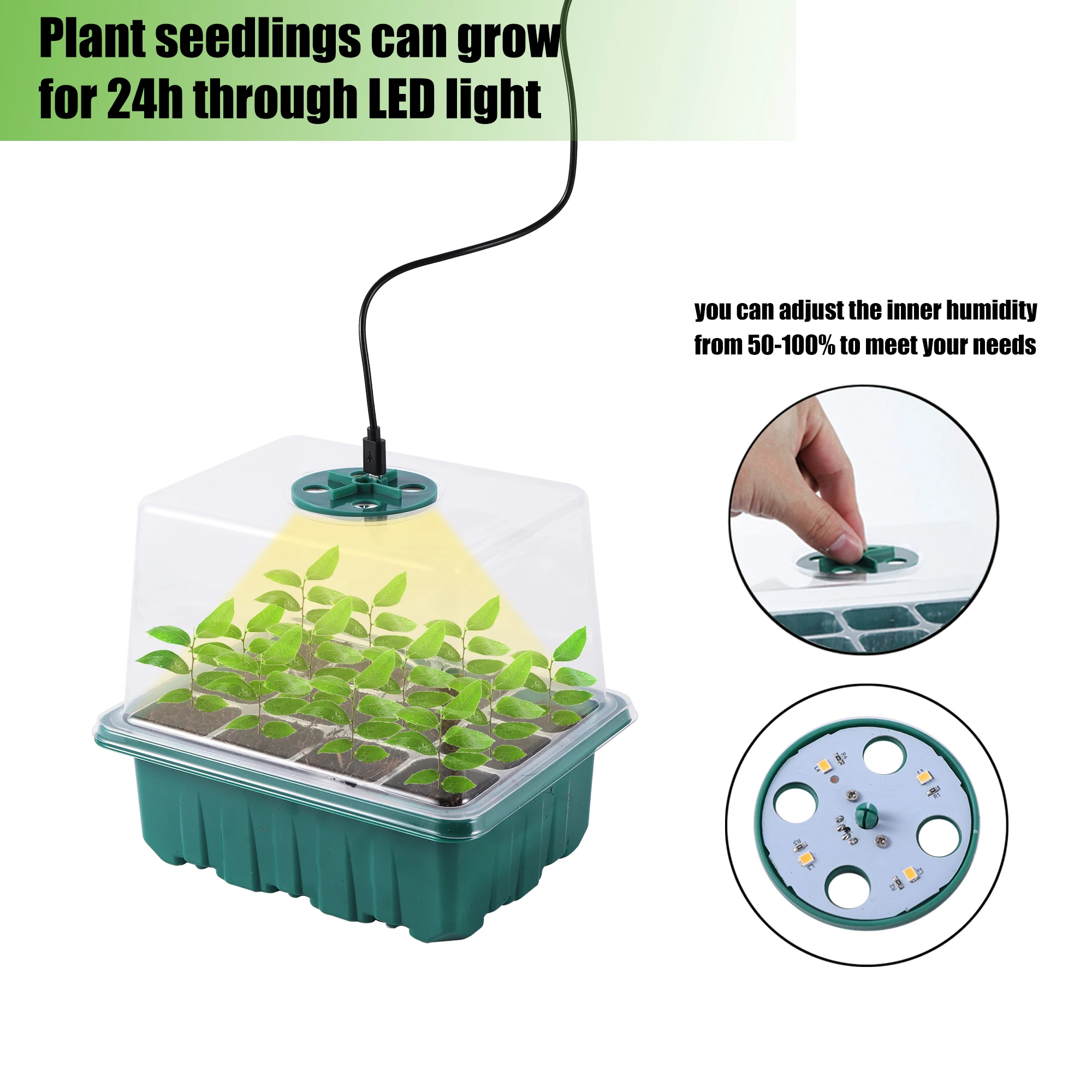5 حزمة/مجموعة صينية بداية البذ - مراجعة Seed Starter Tray وسعره