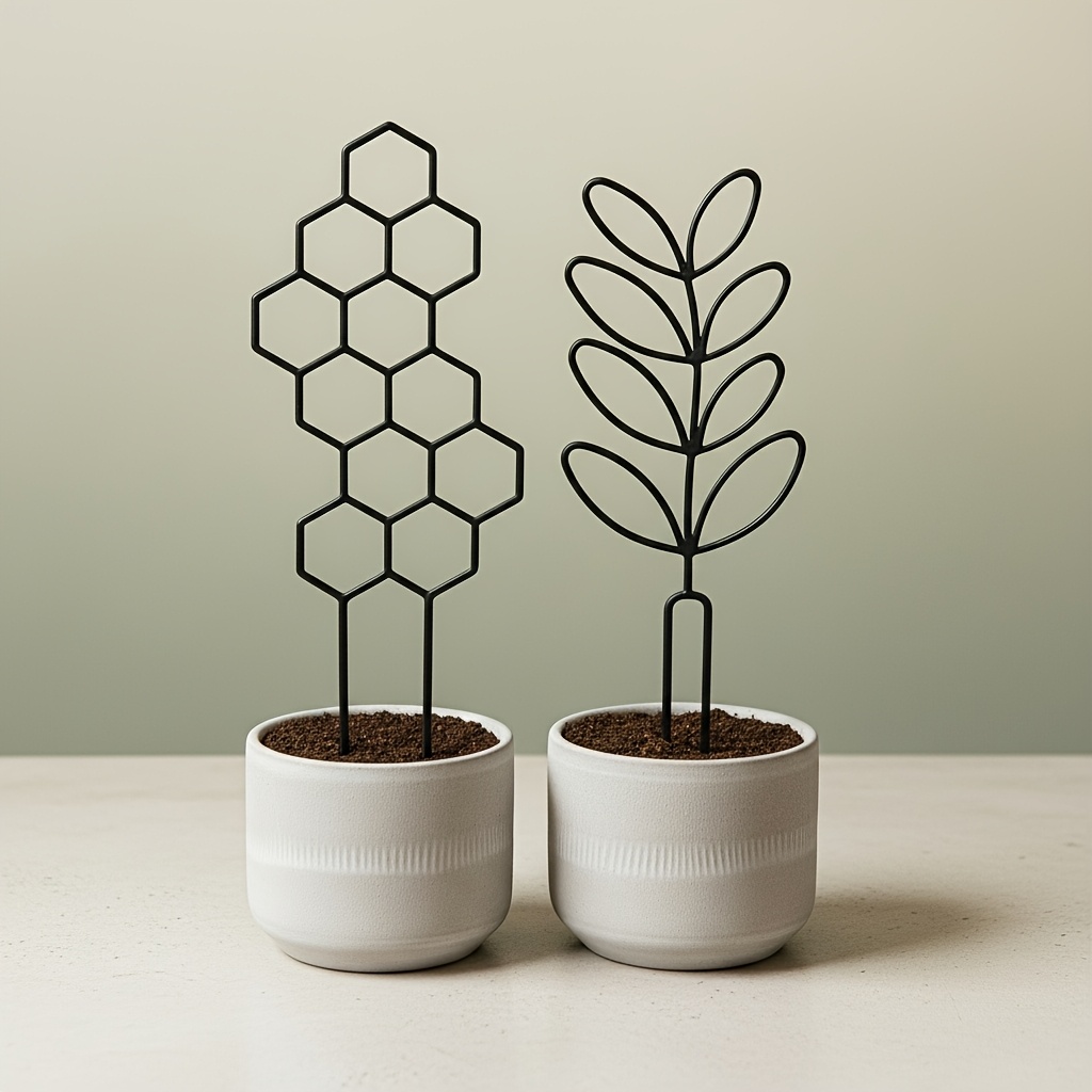 1/2 حزمة من دعامات النباتات ال - مراجعة Indoor Herb Garden وسعره