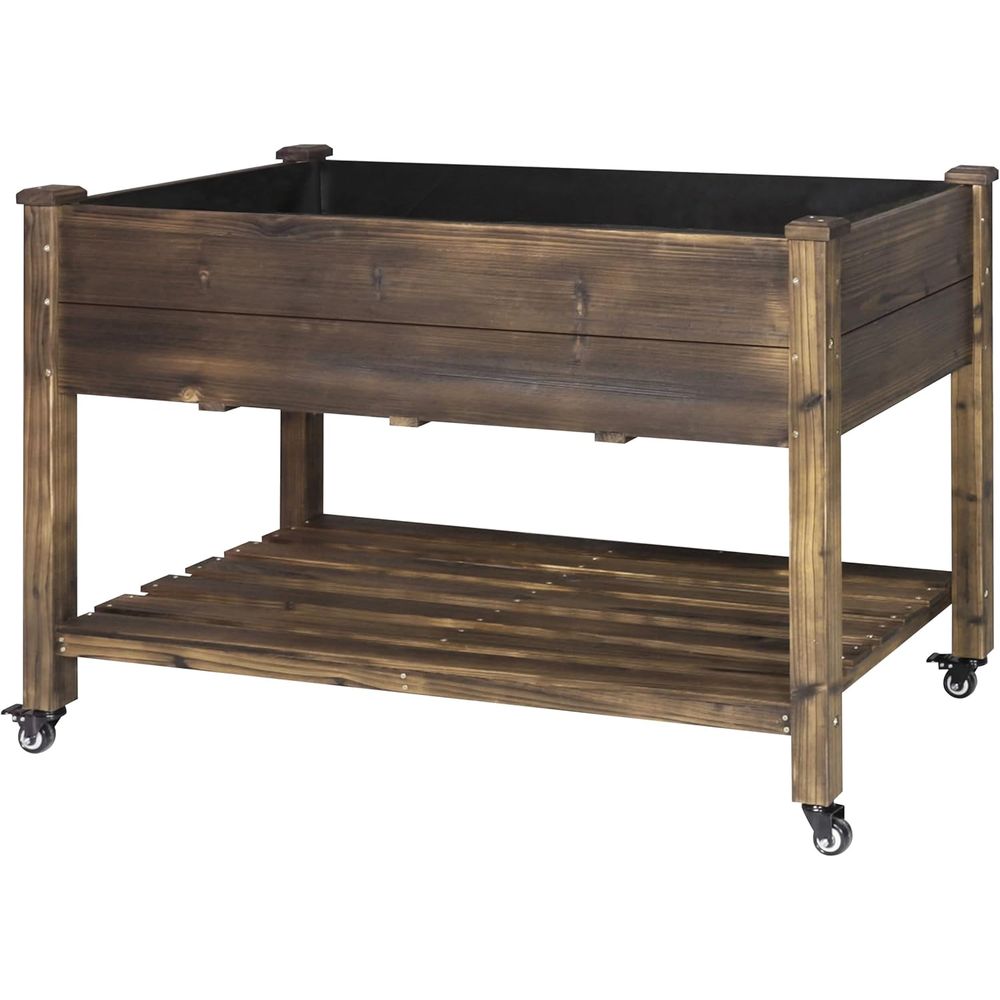 حوض زراعة مرتفع كبير مقاس 48×2 - مراجعة Raised Garden Bed وسعره