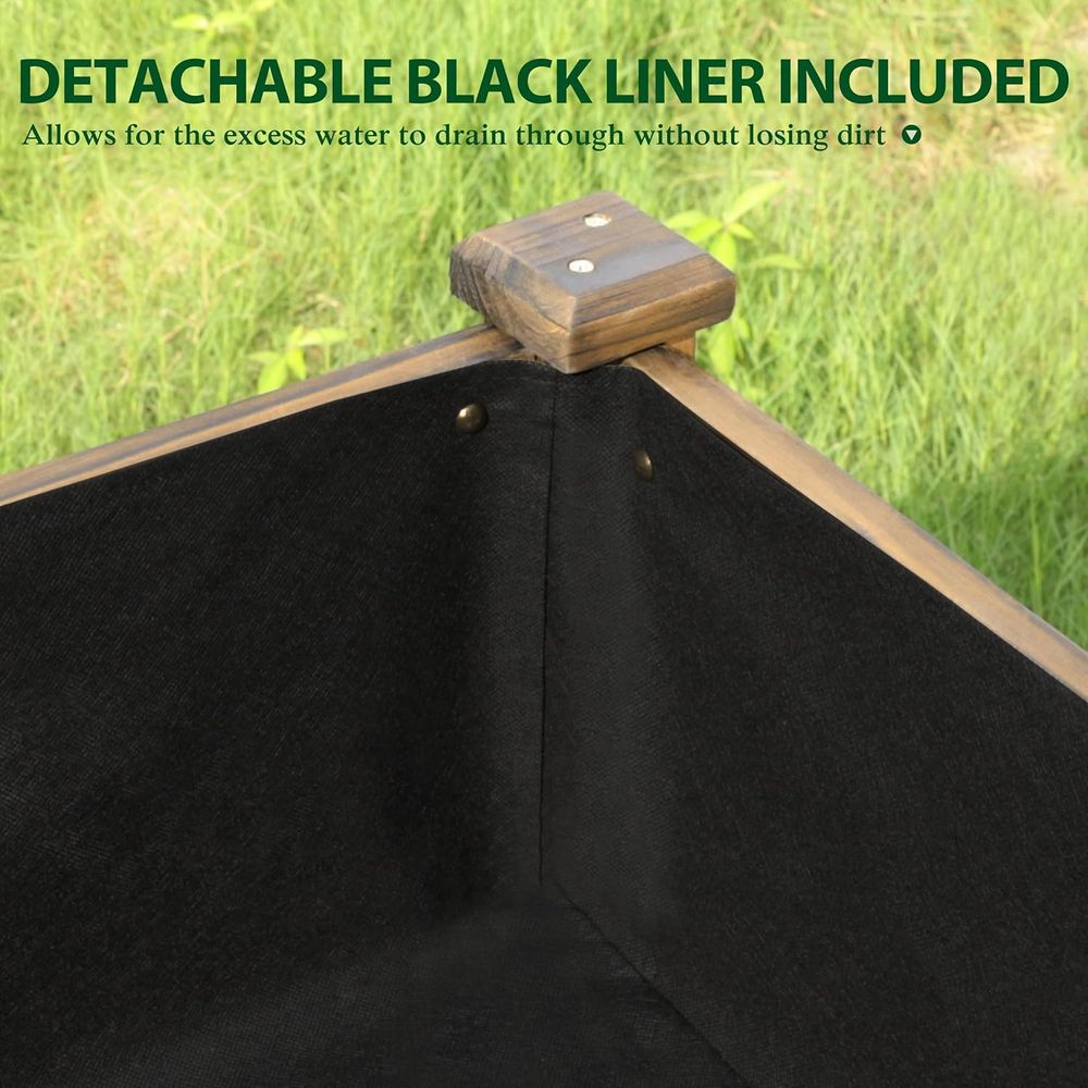 حوض زراعة مرتفع كبير مقاس 48×2 - مراجعة Raised Garden Bed وسعره