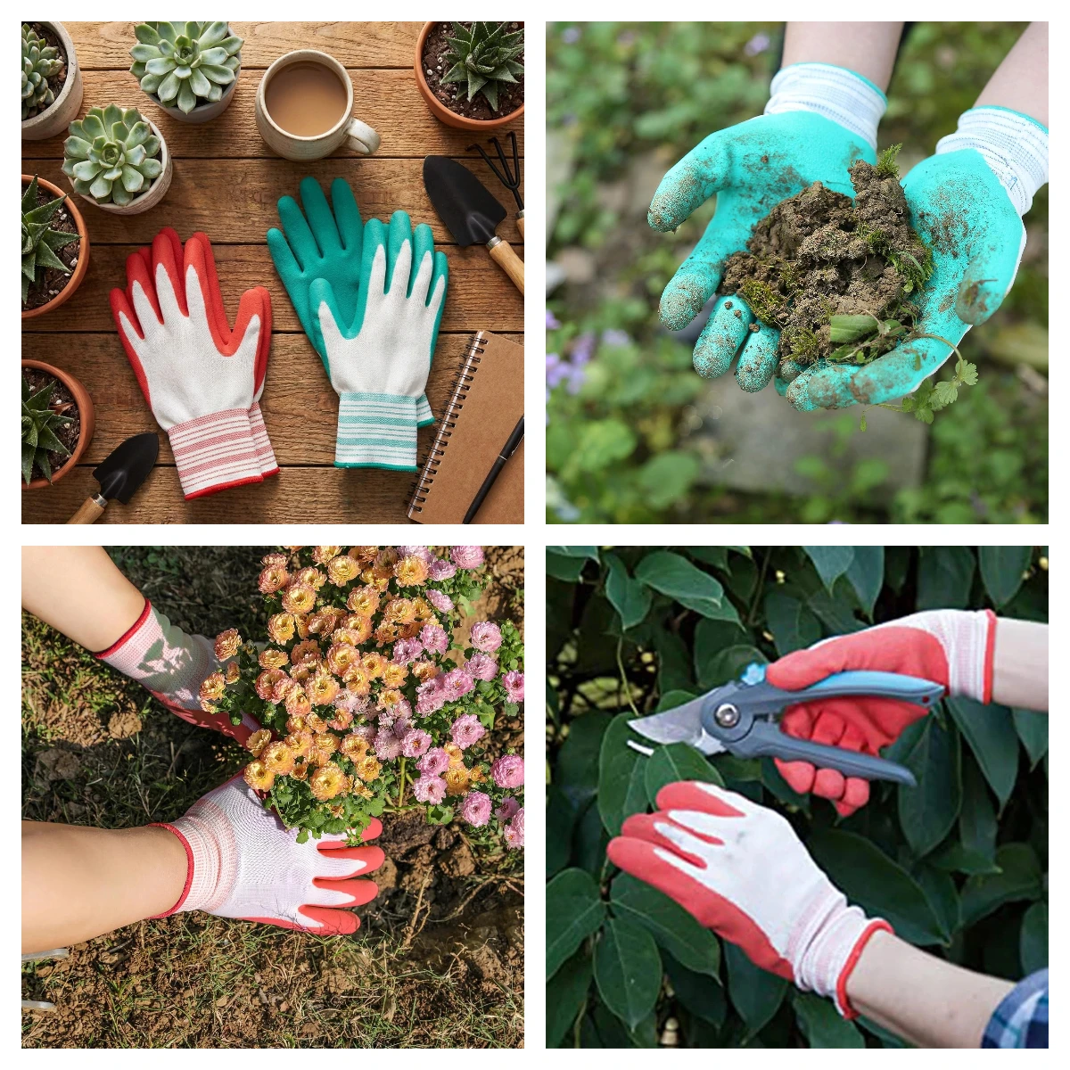 قفازات حدائق للنساء والرجال، ق - مراجعة Garden Gloves وسعره