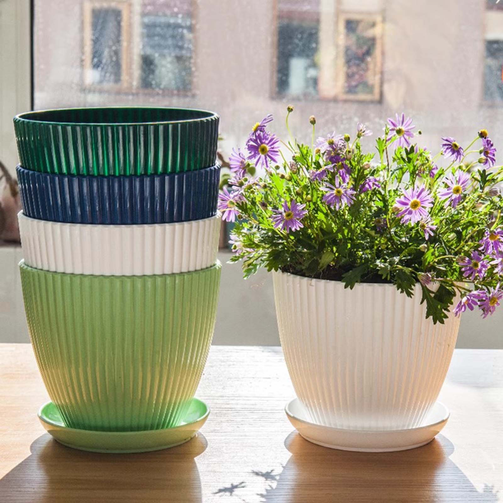 وعاء نباتات بلاستيكي سميك بخطو - مراجعة Vertical Planter وسعره