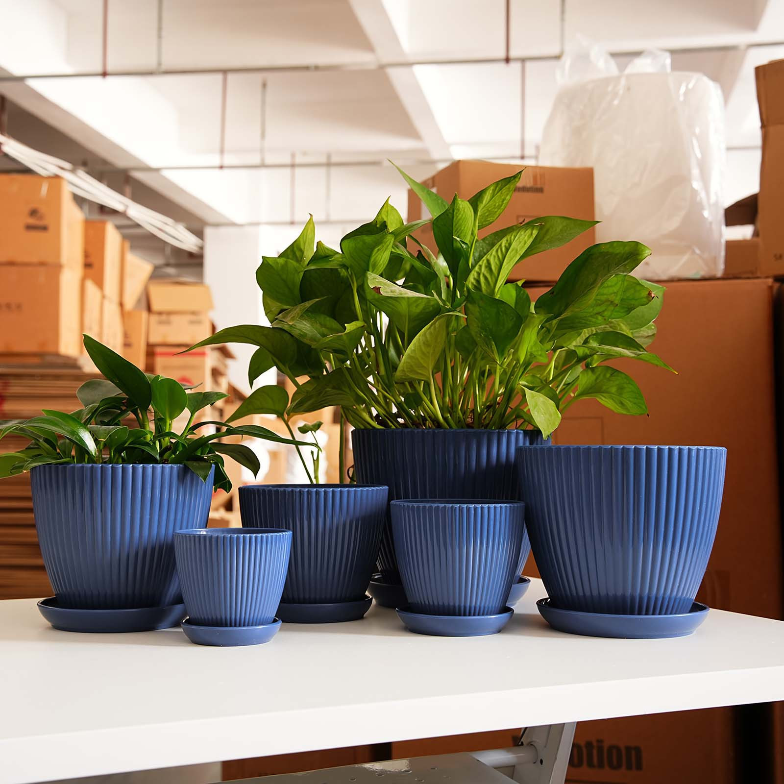 وعاء نباتات بلاستيكي سميك بخطو - مراجعة Vertical Planter وسعره