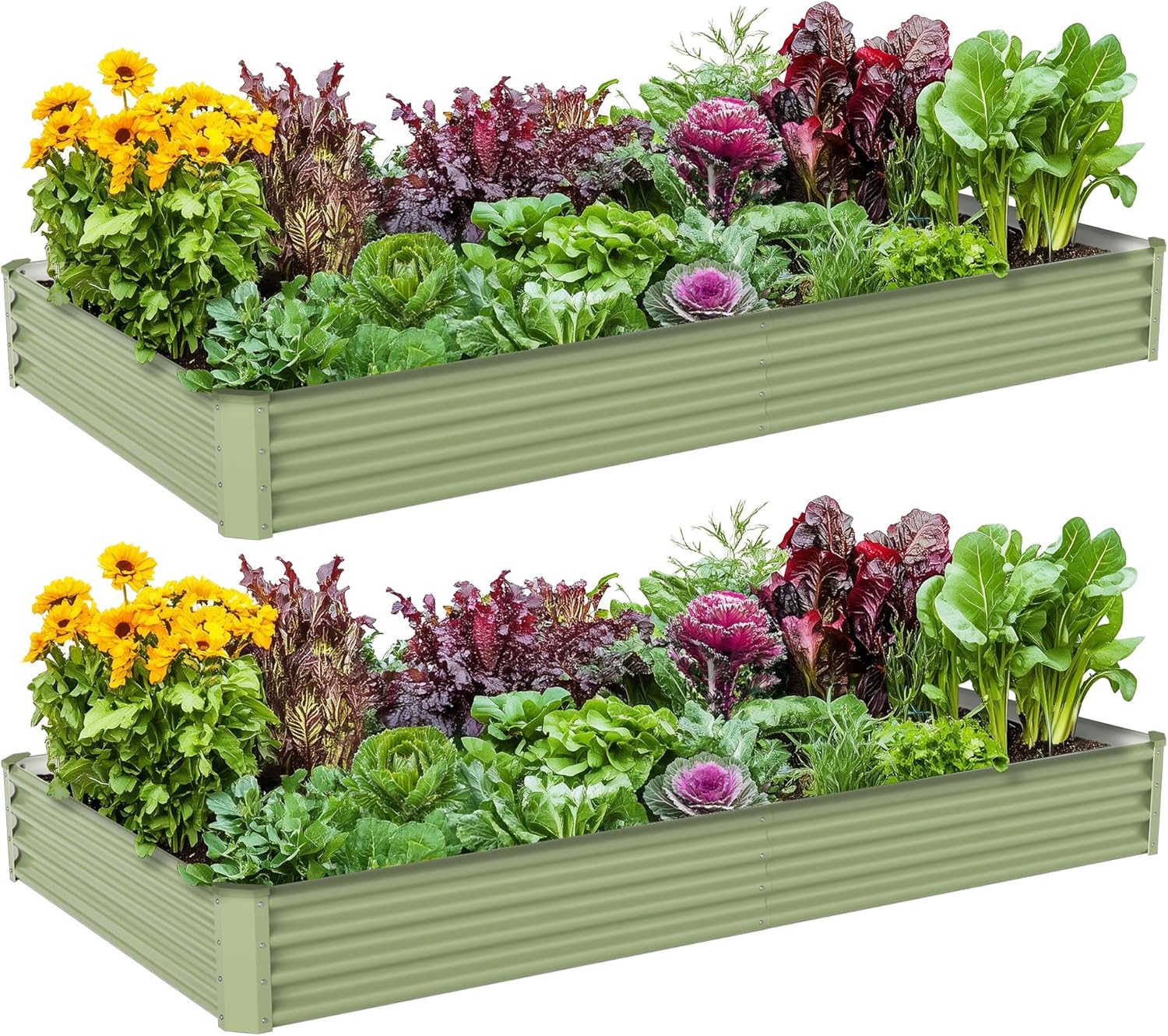حوض زراعة خضروات معدني للاستخد - مراجعة Raised Garden Bed وسعره
