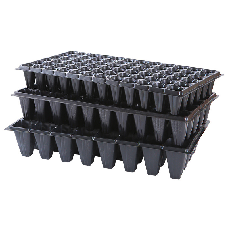 صواني شتلات بلاستيكية سوداء (1 - مراجعة Seed Starter Tray وسعره