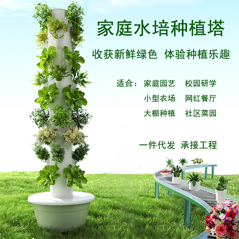 برج زراعة عمودي خارجي للزراعة  - مراجعة Vertical Planter وسعره