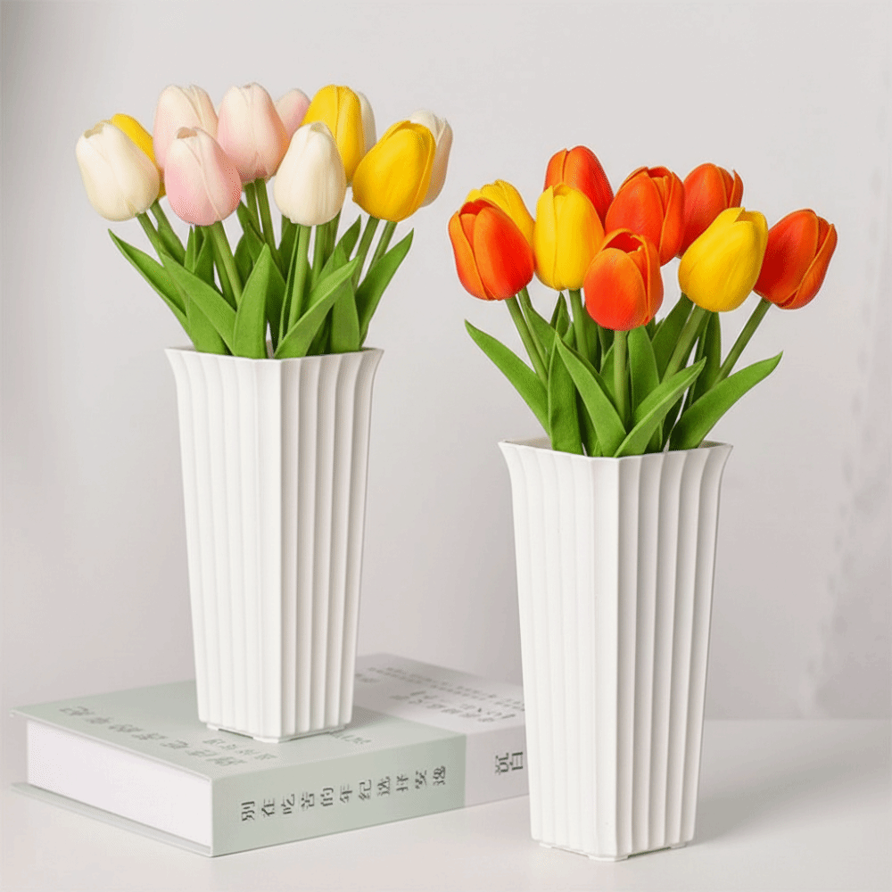 مزهرية عصرية سوداء وبيضاء من ا - مراجعة Vertical Planter وسعره