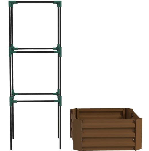 حوض زراعة مرتفع للحديقة، صندوق - مراجعة Raised Garden Bed وسعره