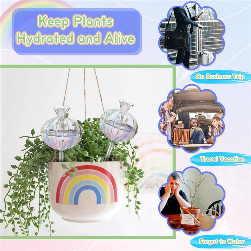 AA94-مصابيح سقي النباتات، كرات - مراجعة Self Watering Planter وسعره